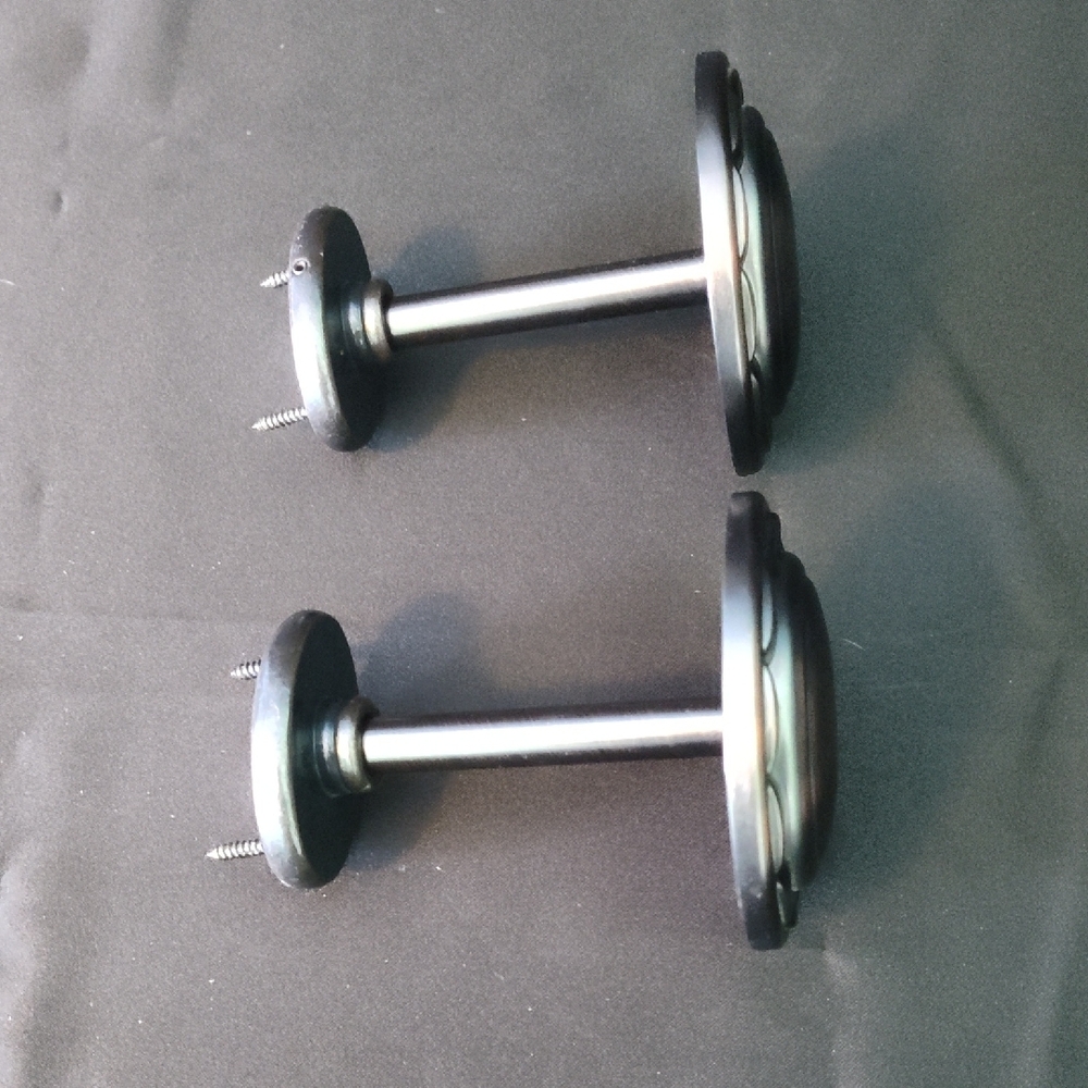 Modern Curtain Tie Back Pair - Picture 2 of 10